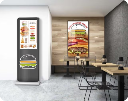 Indoor Digital Menu Boards & Signage